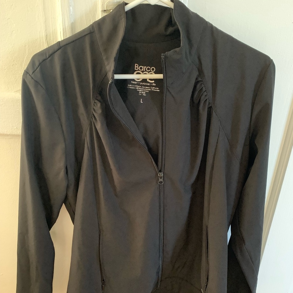 Barco one scrub jacket full zip